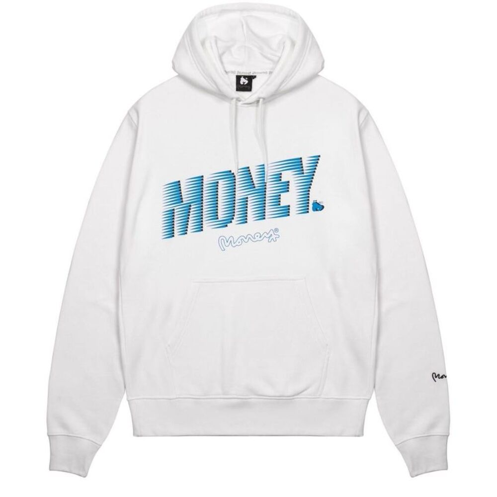 Money Mens Zoom Ape Hoodie / White